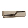 Koza Megapap melamine tv stand in travertine color 160x40x45cm.