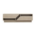 Koza Megapap melamine tv stand in travertine color 160x40x45cm.