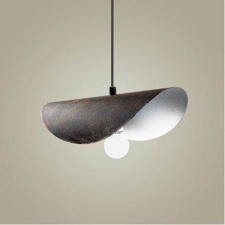 Vinci II Megapap  E27 metallic ceiling lamp in copper vintage color 30x20x106cm.