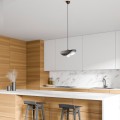 Vinci II Megapap  E27 metallic ceiling lamp in copper vintage color 30x20x106cm.