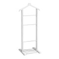 Beta Megapap wooden floor hanger in white color 48x35x120cm.