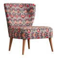 Viola Megapap fabric chair multicolor 65x57x80cm.