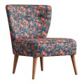 Viola Megapap fabric chair multicolor floral 65x57x80cm.