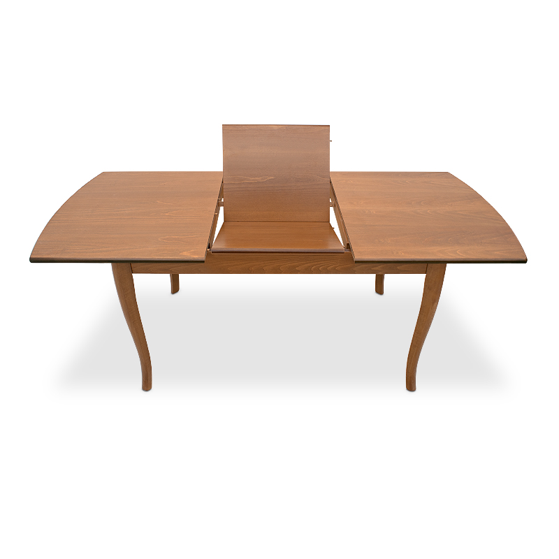 Dining set Belfast Megapap 5 pcs solid wood - MDF extendable table 150/200x89x78cm.