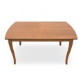 Dining set Belfast Megapap 5 pcs solid wood - MDF extendable table 150/200x89x78cm.