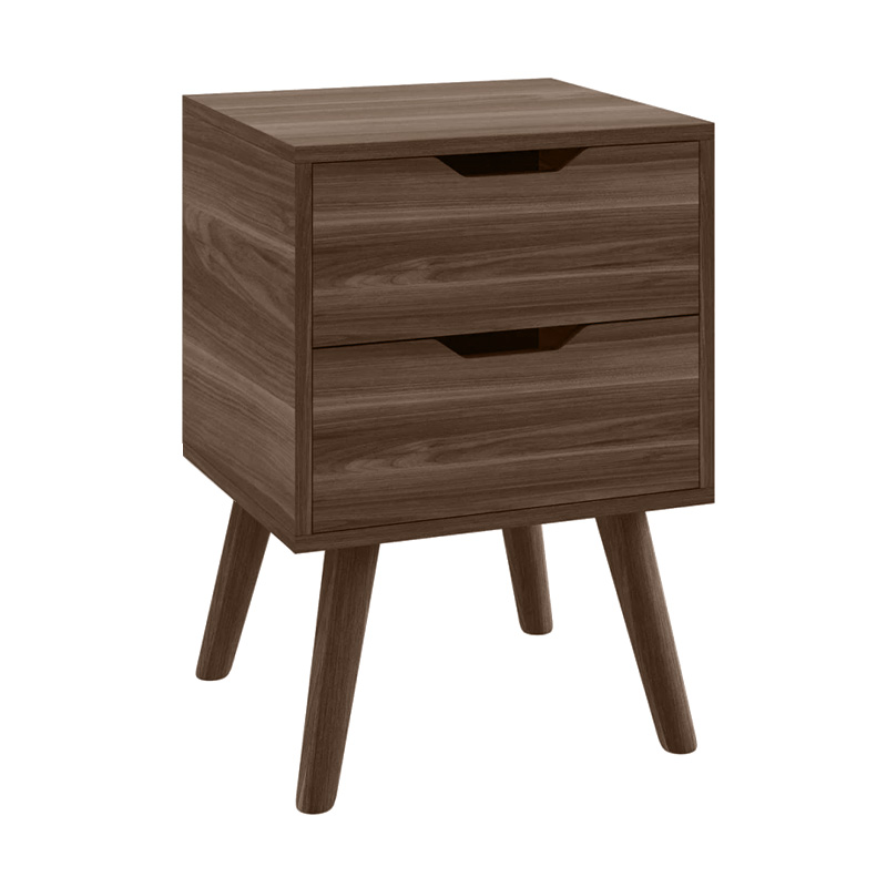 ALINA Bedside 29x29x44 Walnut