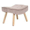ALMA Stool / Velure Light Brown (K/D)