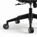 Megapap Spare Wheels for office chairs set of 5 pcs, color black - grey