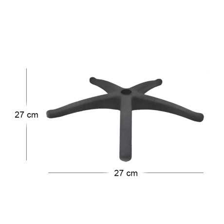 Ανταλλακτική βάση αστέρι BF Nylon χρώμα μαύρο 270mm