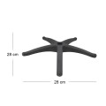 BF Βάση 280mm Nylon μαύρη