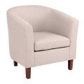 BOGA Armchair Beige Fabric