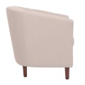 BOGA Armchair Beige Fabric