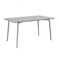 BRIO Flat Table-Pro 140x80cm Metal Cool Grey 4C