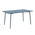 BRIO Flat Table-Pro 140x80cm Metal Sandy Blue 5415C