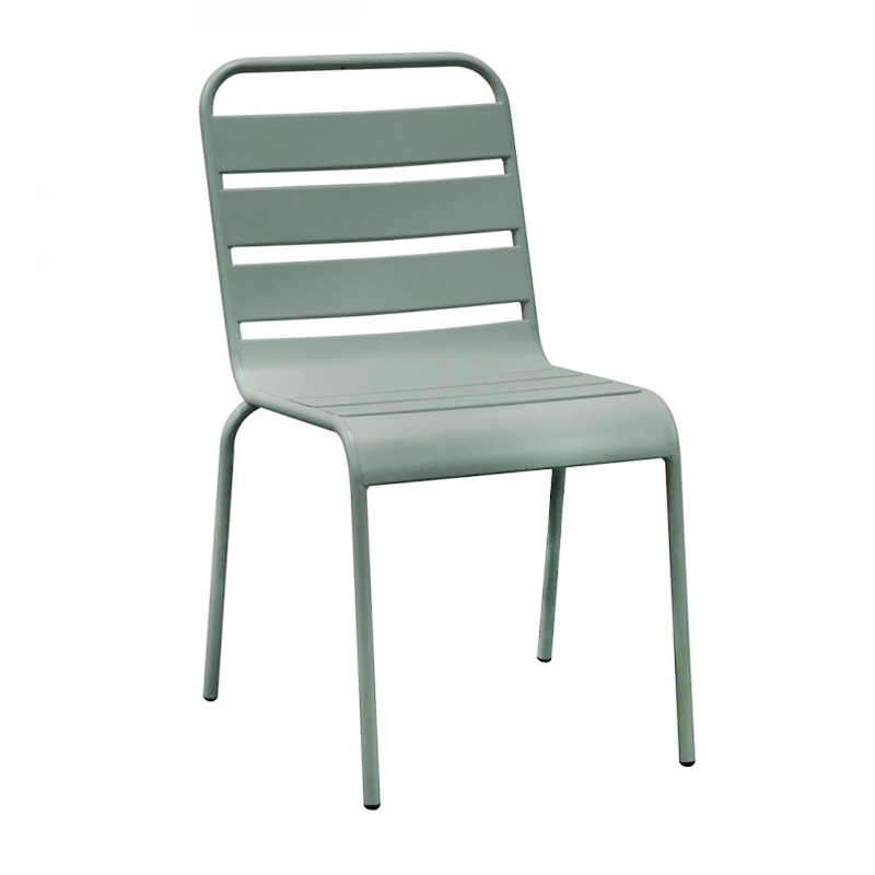 BRIO Stacking Chair-Pro Metal Sandy Green 5635C