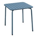 BRIO Slat Table-Pro 70x70cm Metal Sandy Blue 5415C