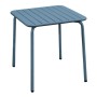 BRIO Slat Table-Pro 70x70cm Metal Sandy Blue 5415C