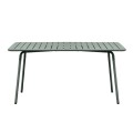 BRIO Slat Table-Pro 160x90cm Metal Sandy Green 5635C