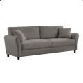 BRITAIN 3-Seater Sofa Grey Fabric