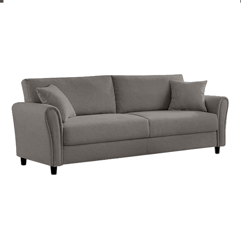 BRITAIN 3-Seater Sofa Grey Fabric