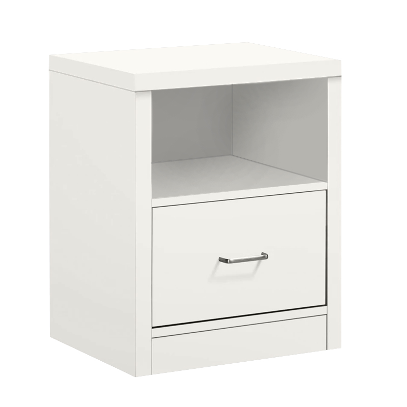 CALIBER Bedside 47x39x60 White 1-Drawer