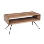CAMEO-W Coffee Table 100x40x45 Acacia Natural Finish (Black Paint)