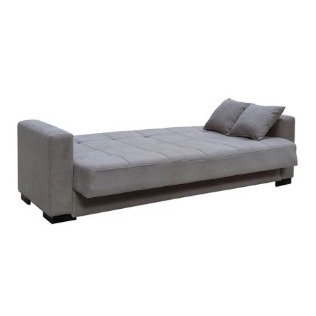 CARSON Sofa-Bed with Storage 3-Seater / Fabric Grey
