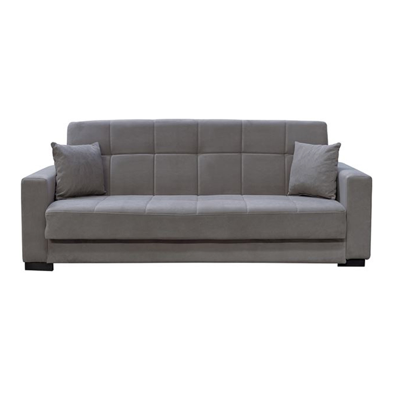 CARSON Sofa-Bed with Storage 3-Seater / Fabric Grey