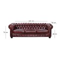 CHESTERFIELD Birmingham 4-S Leather Antique Red
