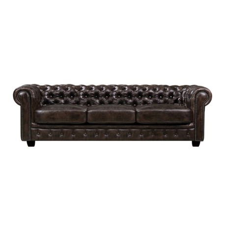 CHESTERFIELD Birmingham 4-S Leather Brown