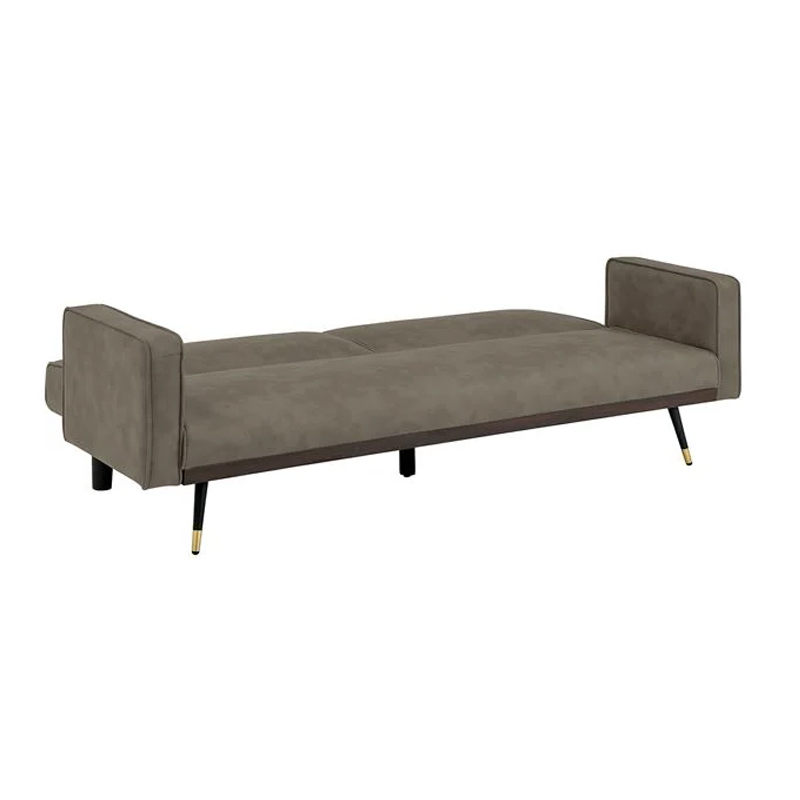 CLICK Sofa-Bed Fabric Suede Cappuccino