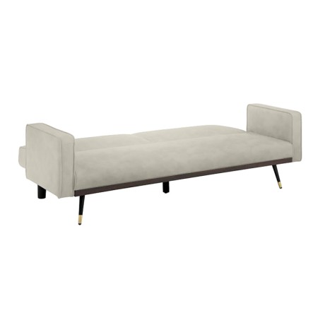 CLICK Sofa-Bed Fabric Suede Ecru