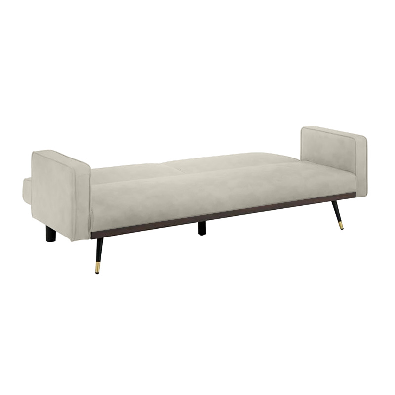 CLICK Sofa-Bed Fabric Suede Ecru