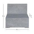 CONCRETE Chair Cement Grey