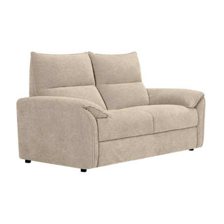 DALLAS 2-Seater Sofa Beige Fabric