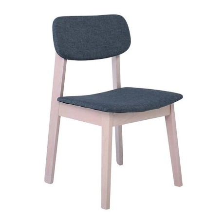 DAMA Chair Natural/Fabric Grey
