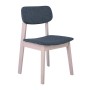 DAMA Chair Natural/Fabric Grey