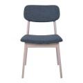 DAMA Chair Natural/Fabric Grey