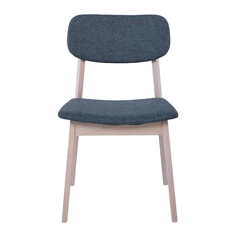 DAMA Chair Natural/Fabric Grey