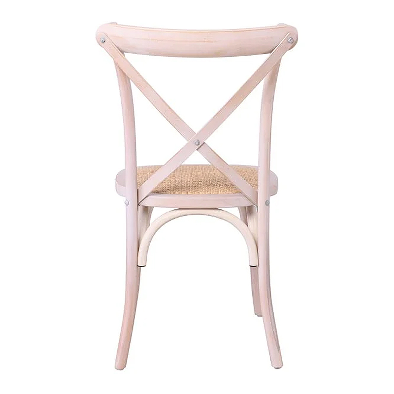 DESTINY Chair Decape White, Beech