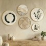 Nima Megapap Wall decoration set of 5 pieces wooden - Mdf natural color