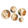 Nima Megapap Wall decoration set of 5 pieces wooden - Mdf natural color