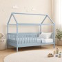 DREAM Montessori Kid Bed Light Blue (for Mattress 90x190cm)