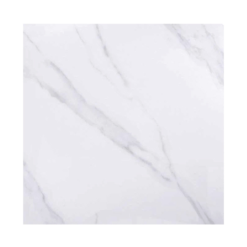 Sintered Stone Table Top 60x60cm/11mm White Marble (under MDF 40x40cm)