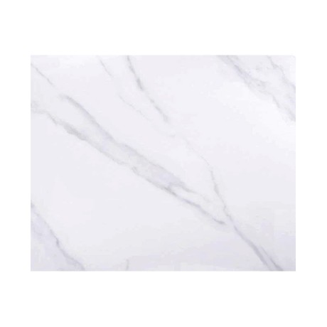 Sintered Stone Table Top 80x120cm/11mm White Marble (under MDF 50x90cm)