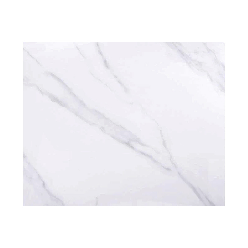 Επιφάνεια Μάρμαρο Sintered Stone, Απόχρωση White Marble (MDF για στήριξη βάσης) 80x120cm/11mm