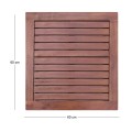 BANNER Table Top 60x60/17mm Acacia