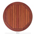 BANNER Table Top D.70/17mm Acacia