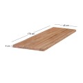 LIZARD Table Top 178x45/4cm, Acacia Natural Finish