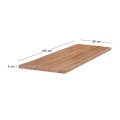 LIZARD Table Top 180x90/4cm, Acacia Natural Finish
